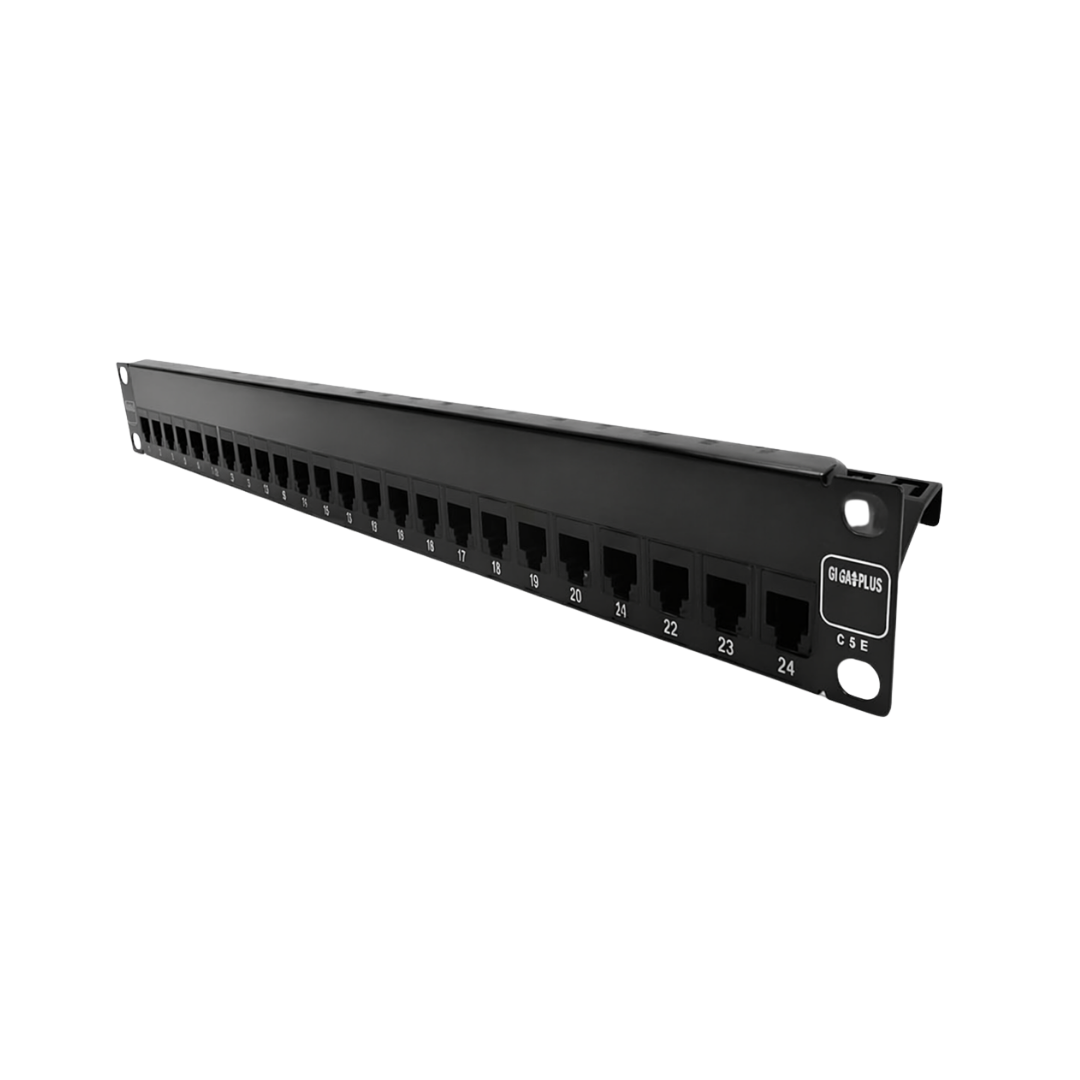 Siemon Z-Pnl-24e + Z6-P Patch Panel Cat6 24 Portas