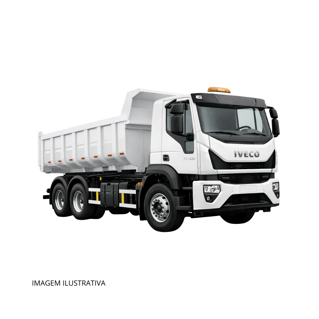 Caminhão 6x4 Com Caçamba 12m³ - Iveco Tector 27-320