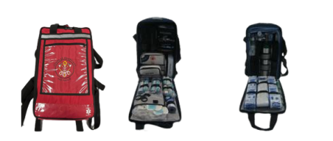 Mochila de Primeiros Socorros para Motocicletas