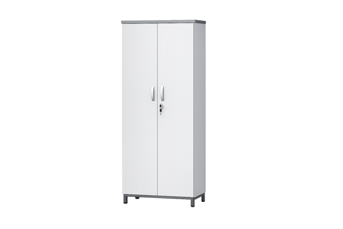 Armário Alto Em Mdp Com 2 Portas E Chave