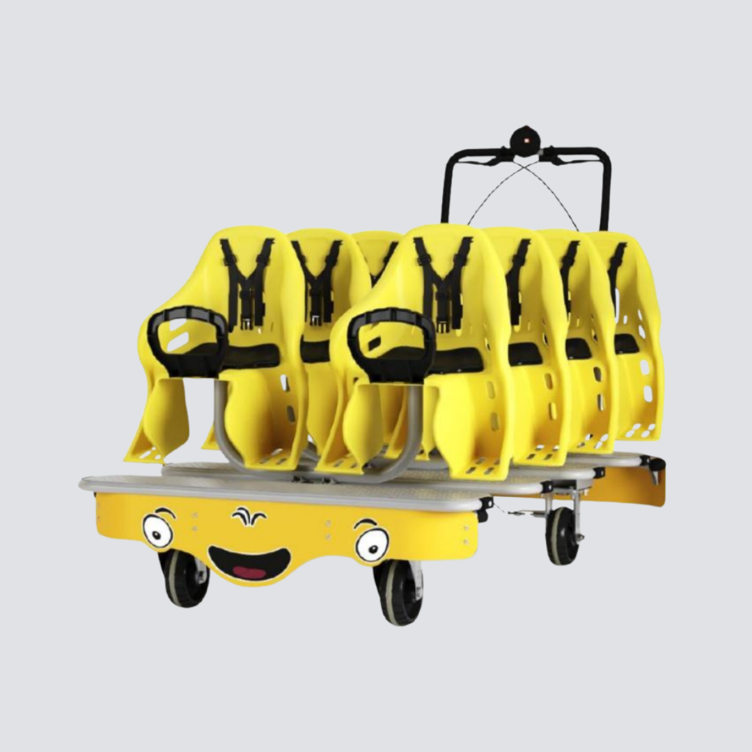 Módulo Interno para Transporte — 8 Lugares, Estrutura Metálica Encaixável