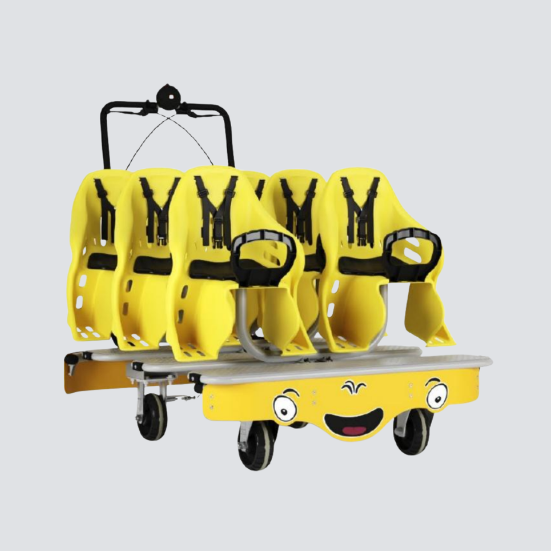 Módulo Interno para Transporte — 6 Lugares, Estrutura Metálica Modular