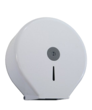 Dispenser Papel Higiênico Rolo 300 Metros Em Aço Com Pintura Epóxi