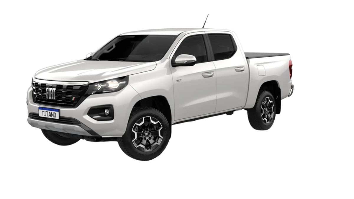 Caminhonete Pick-Up Cabine Dupla 4x4 Automática – Zero Km - Fiat Titano Volcano Multijet AT