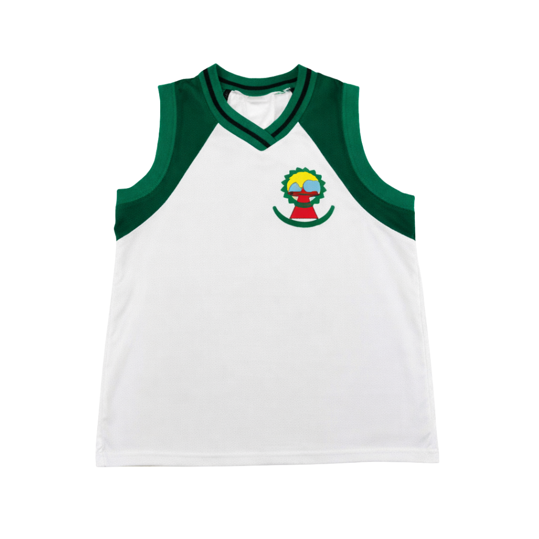 Regata – Uniforme Escolar Oficial – Malha Poliéster/Modal com Gola V e Cavas Retilíneas (ARP/SRP)