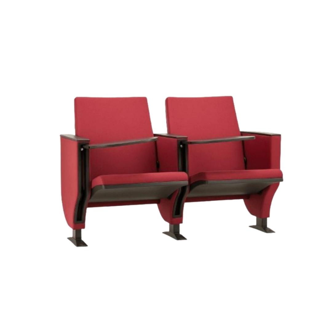 Poltrona de Auditório com Prancheta Rebatível