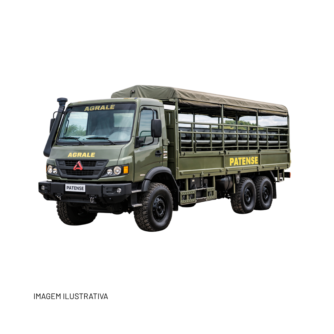 Agrale A 10.000 4x4 Caminhão 4x4 Com Implemento Personalizado Transporte De Tropas Patense
