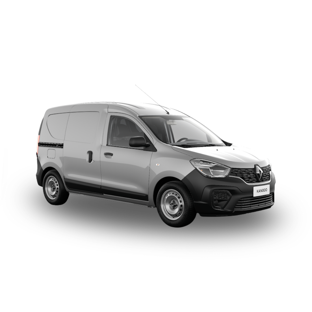 Veículo Furgoneta 0 km – Renault Kangoo, motor ≥ 1,4 L, carga útil 600 kg