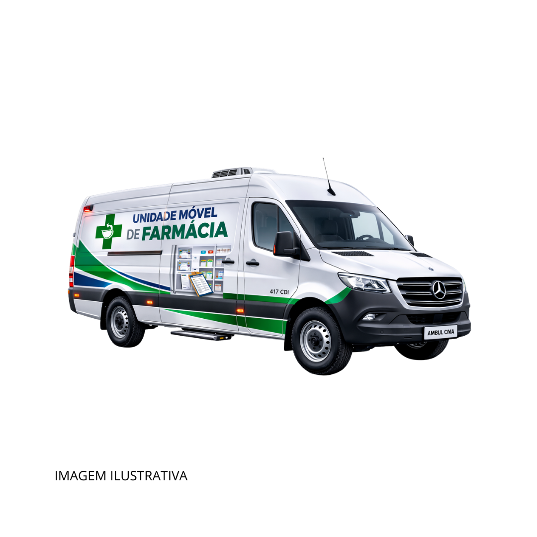 Unidade Móvel De Farmácia Mercedes-Benz Sprinter 417 14 M³