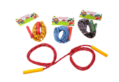 Pula Cordas Individual - Corda 2 Metros com Cabo de Madeira