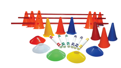 Conjunto de Educação Física - Kit Completo Para Treinamento Escolar