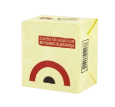 Fósforo Pacote Com 10 Maços Com 10 Caixas Cada