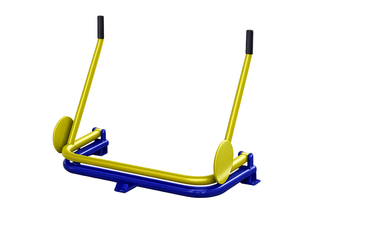 Supino Ape Galvanizado a Fogo - Acessibilidade