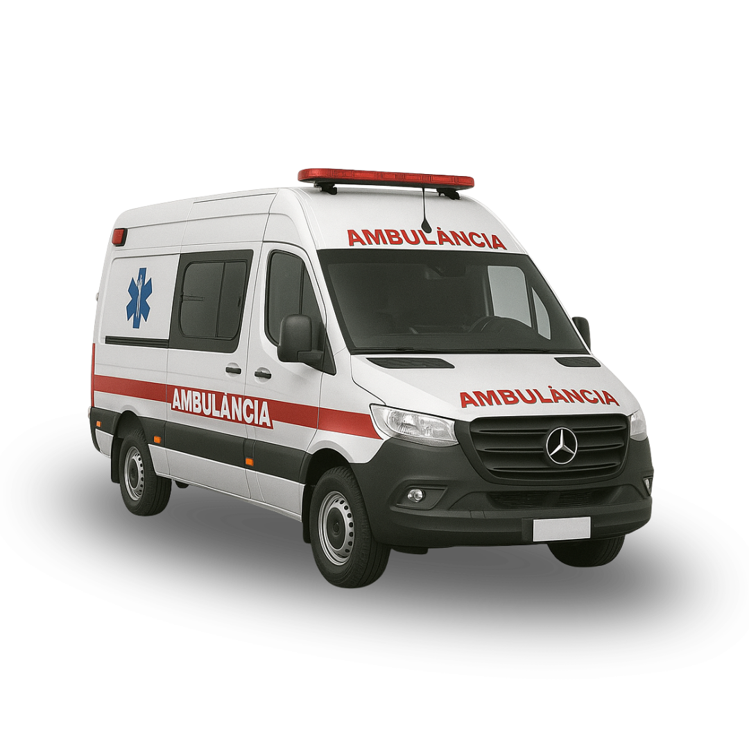 Ambulância Tipo A – Mercedes‑Benz Sprinter 417 (0 km)