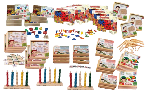 Kit Matemática - 55 Unidades de Jogos Educativos