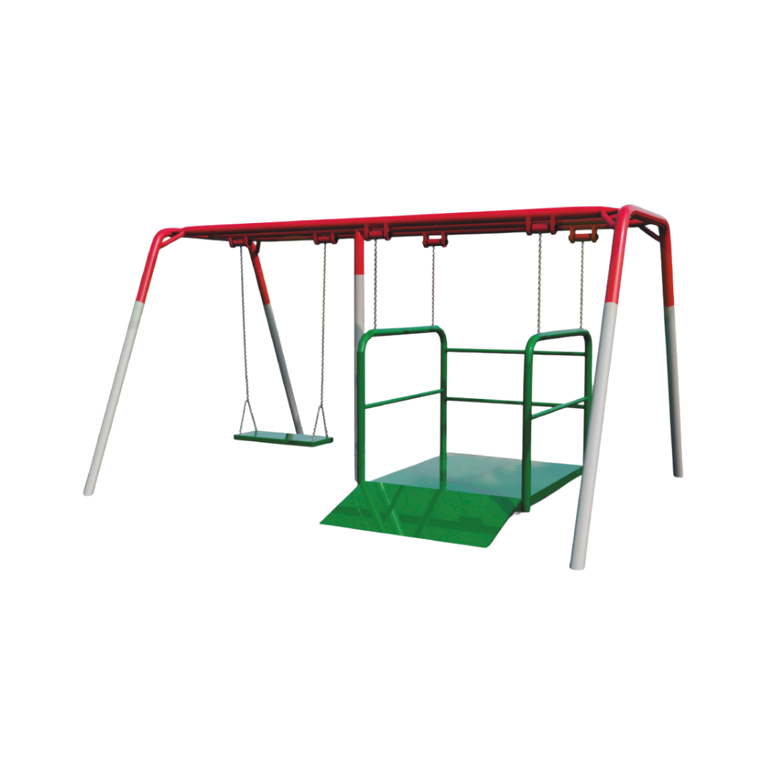 Balanço Infantil com Acessibilidade – Playground Inclusivo para Cadeirantes