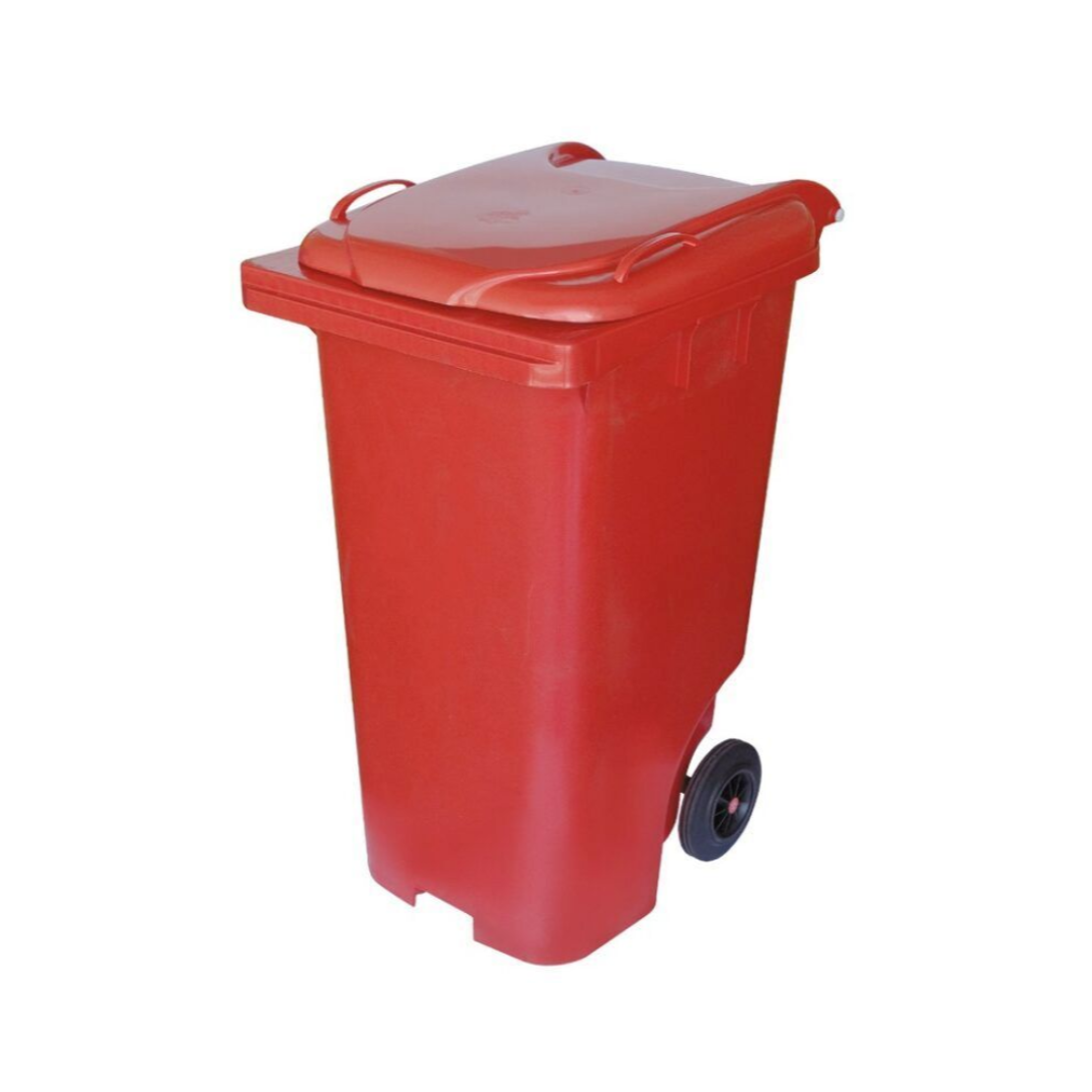 Contentor Plástico 240 L com Rodas 200 mm – Alta Resistência em PP com Acessórios Metálicos Galvanizados
