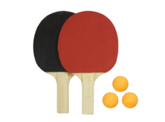 Kit Tênis de Mesa - Raquetes + Bolas