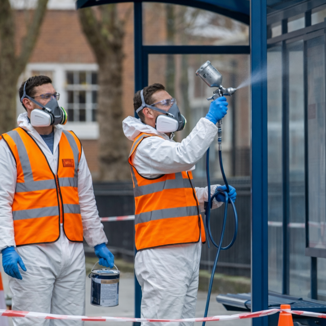 Aplicação De Verniz Nano Ativo Bactericida E Virucida Inteligente