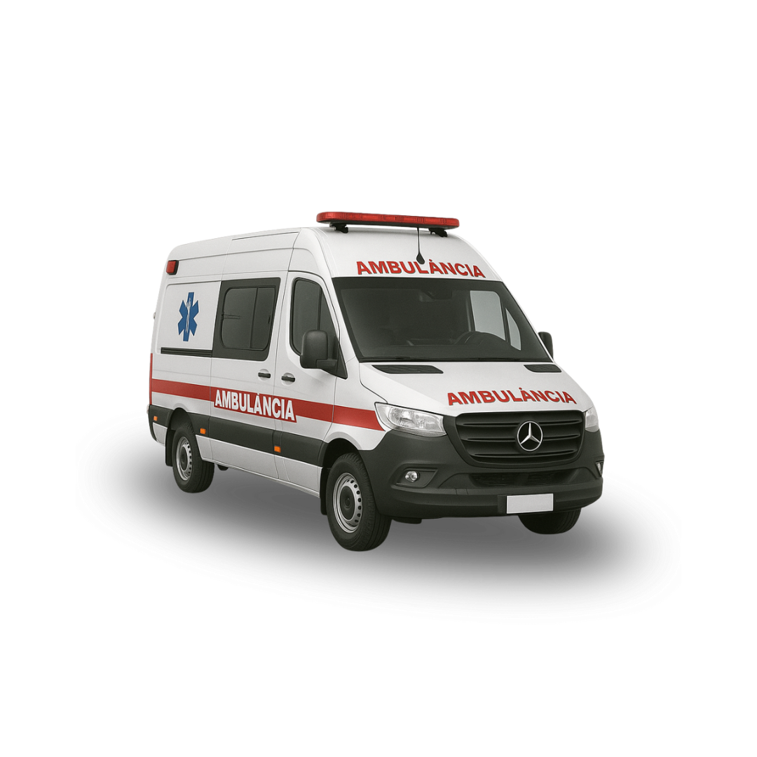 Mercedes‑Benz Sprinter – Ambulância UTI Móvel Tipo D (Furgão 14 m³, 0 km, Equipada)