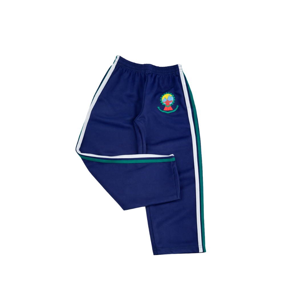 Calça Escolar – Uniforme Escolar Oficial – Malha Interlock Texturizada com Frisos Laterais (ARP/SRP)