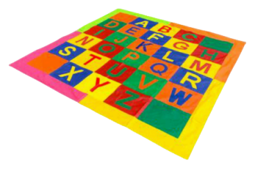 Tapete Corino - Alfabeto Costurado