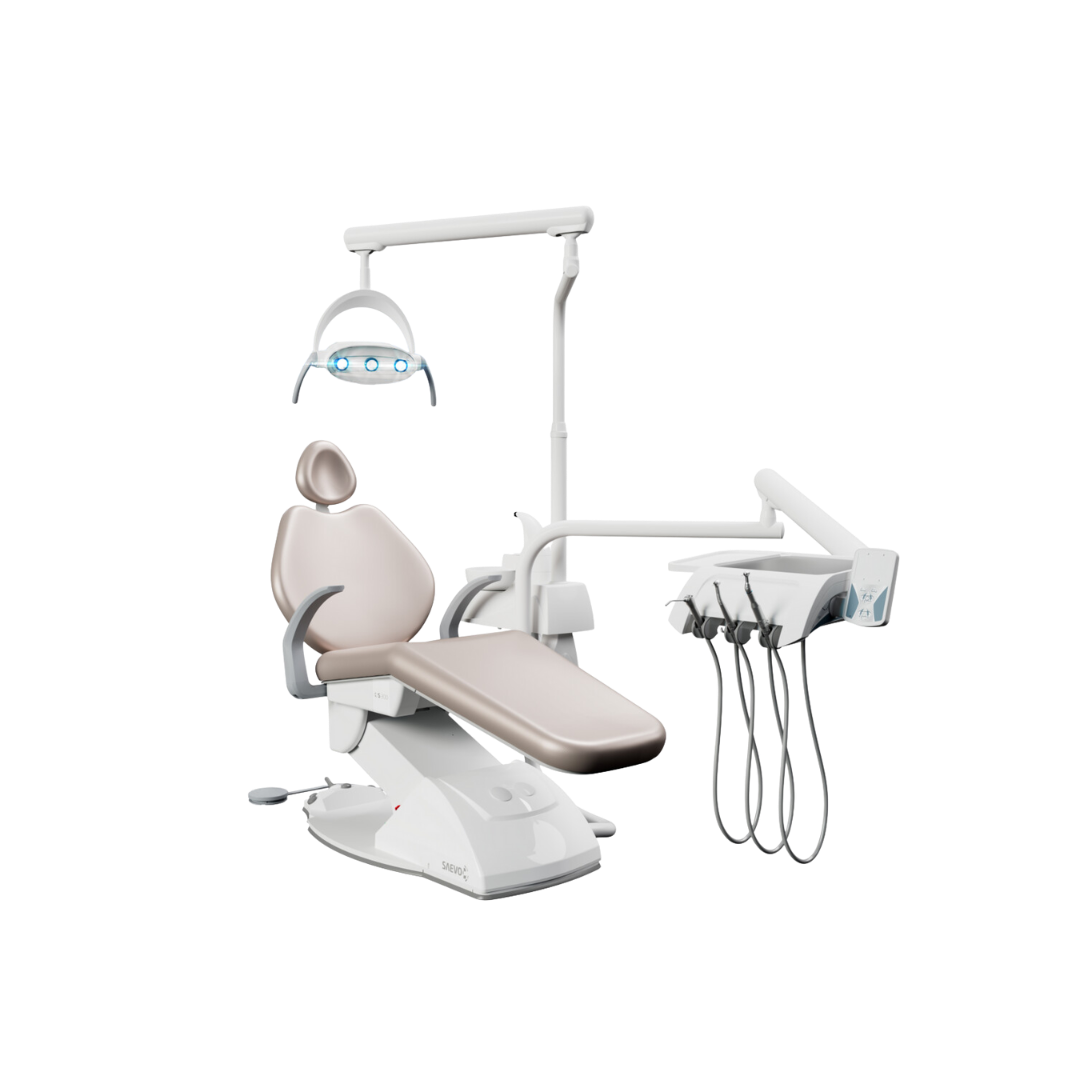 Conjunto Odontológico Completo – Cadeira, Equipo, Refletor e Unidade de Água