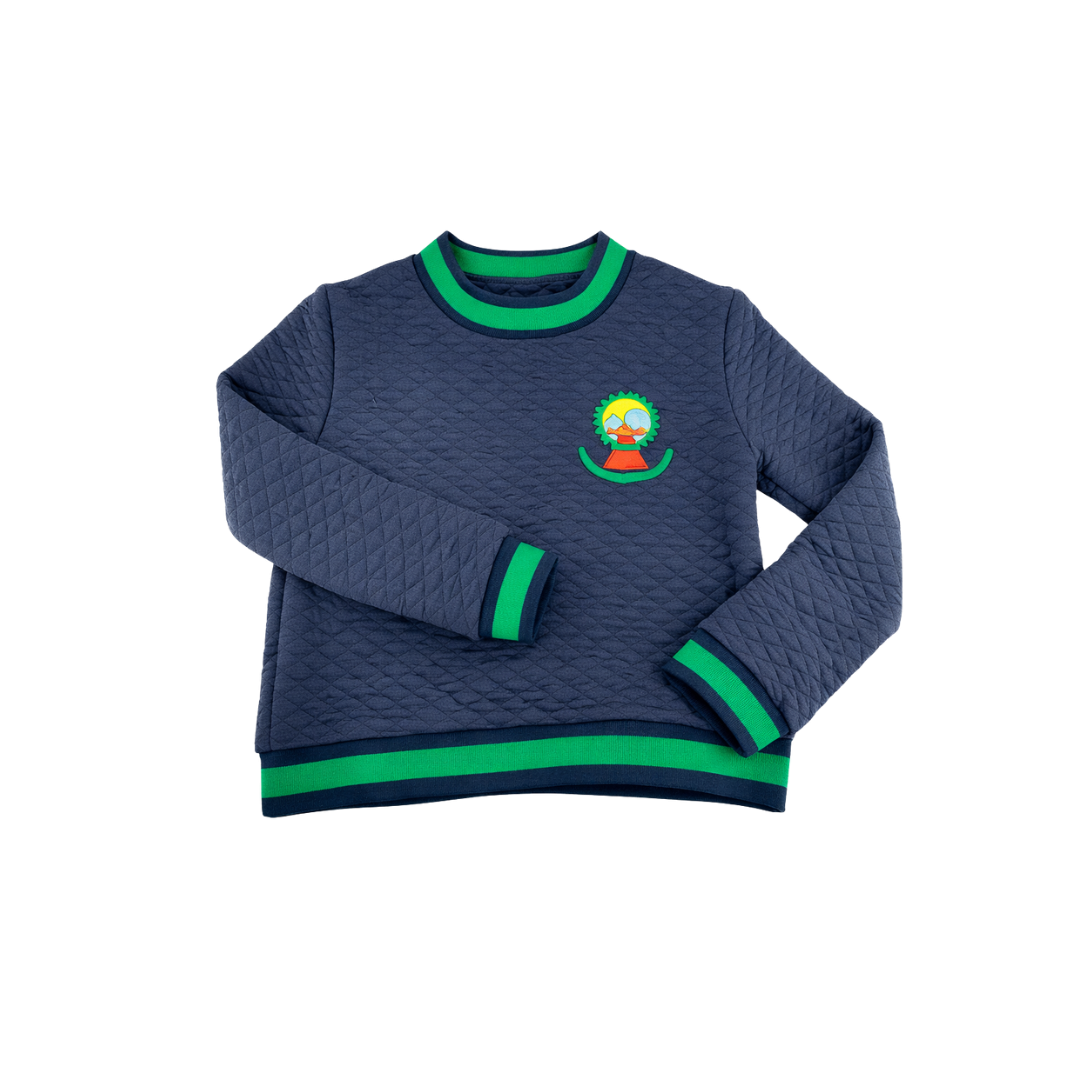 Blusão Escolar em Malha Matelassê – Uniforme Escolar Oficial