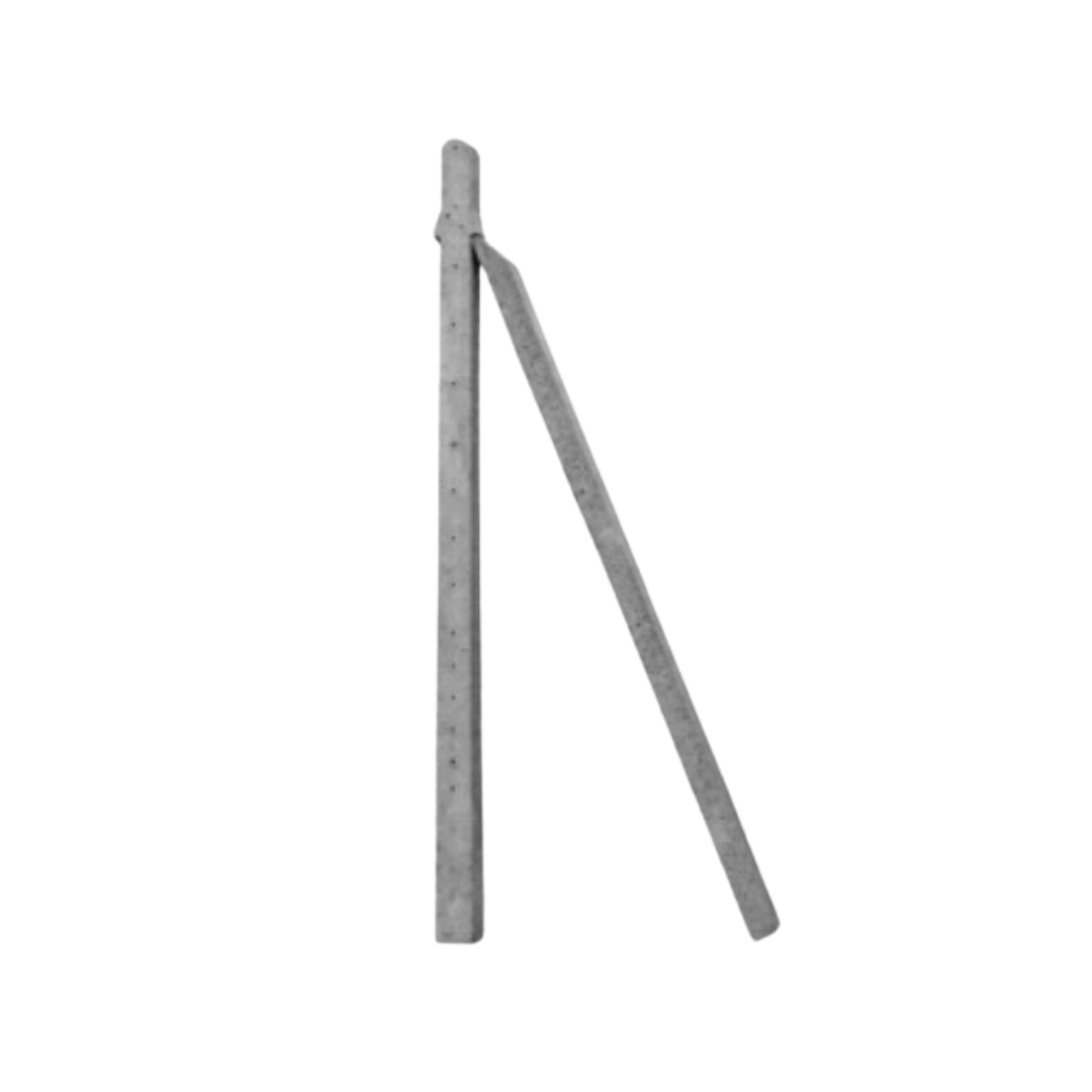 Mourão De Concreto Reto 10 X 10 X 230 Cm