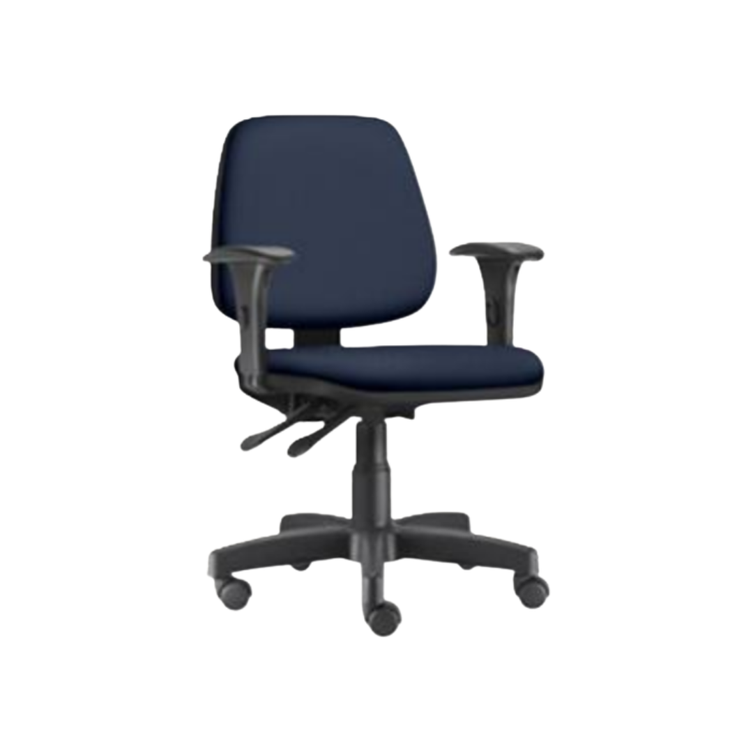 Cadeira Giratória Operacional com Regulagens Ergonômicas