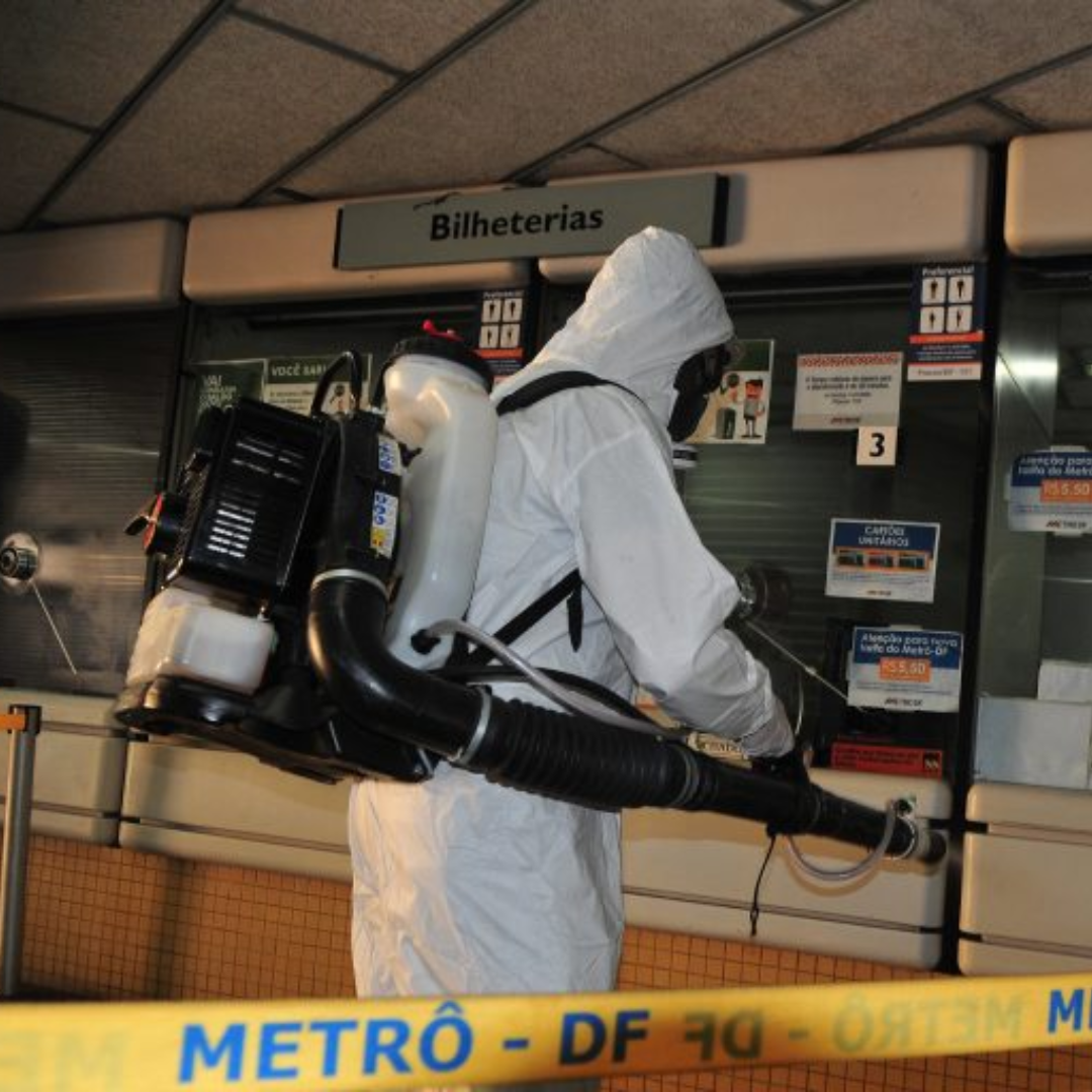 Serviços de Sanitização Ambiental – Ambientes Internos