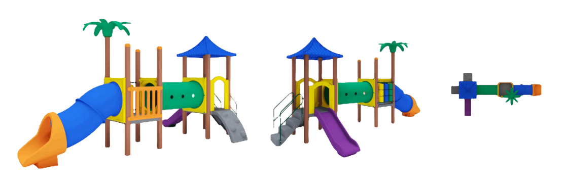 Circuito de Atividades 4 - Plataformas, Escaladas e Brincadeiras Multifuncionais