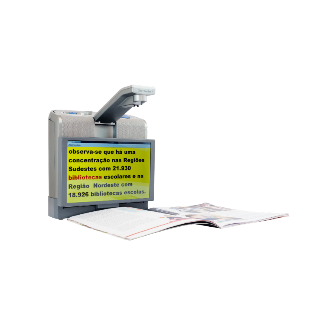 Digitalizador, Leitor E Ampliador Autônomo De Textos ClearReader