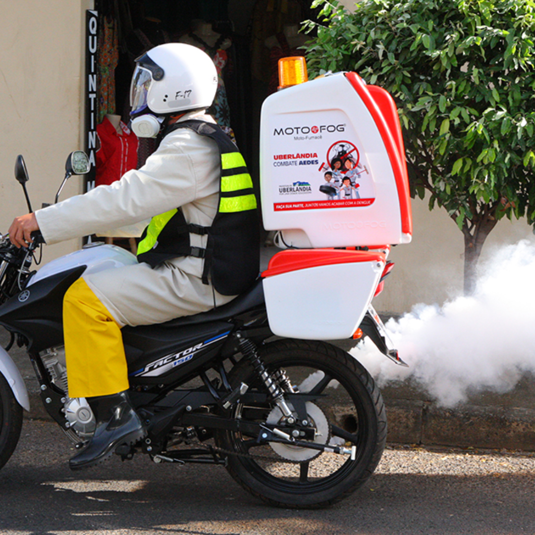 Locação de Motocicletas Aspersoras Termonebulizado – Gotas Leves