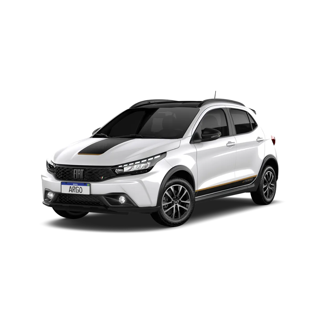 Veículo Hatch Fiat Argo Trekking 1.3 Flex – 5 Lugares, Uso Institucional