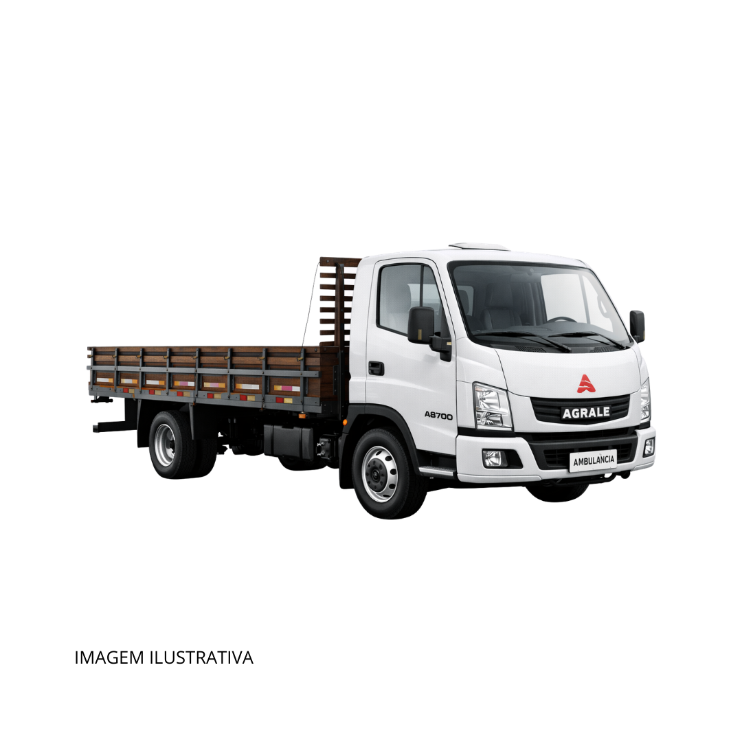 Caminhão 3/4 Carroceria Aberta De Madeira Agrale A8700