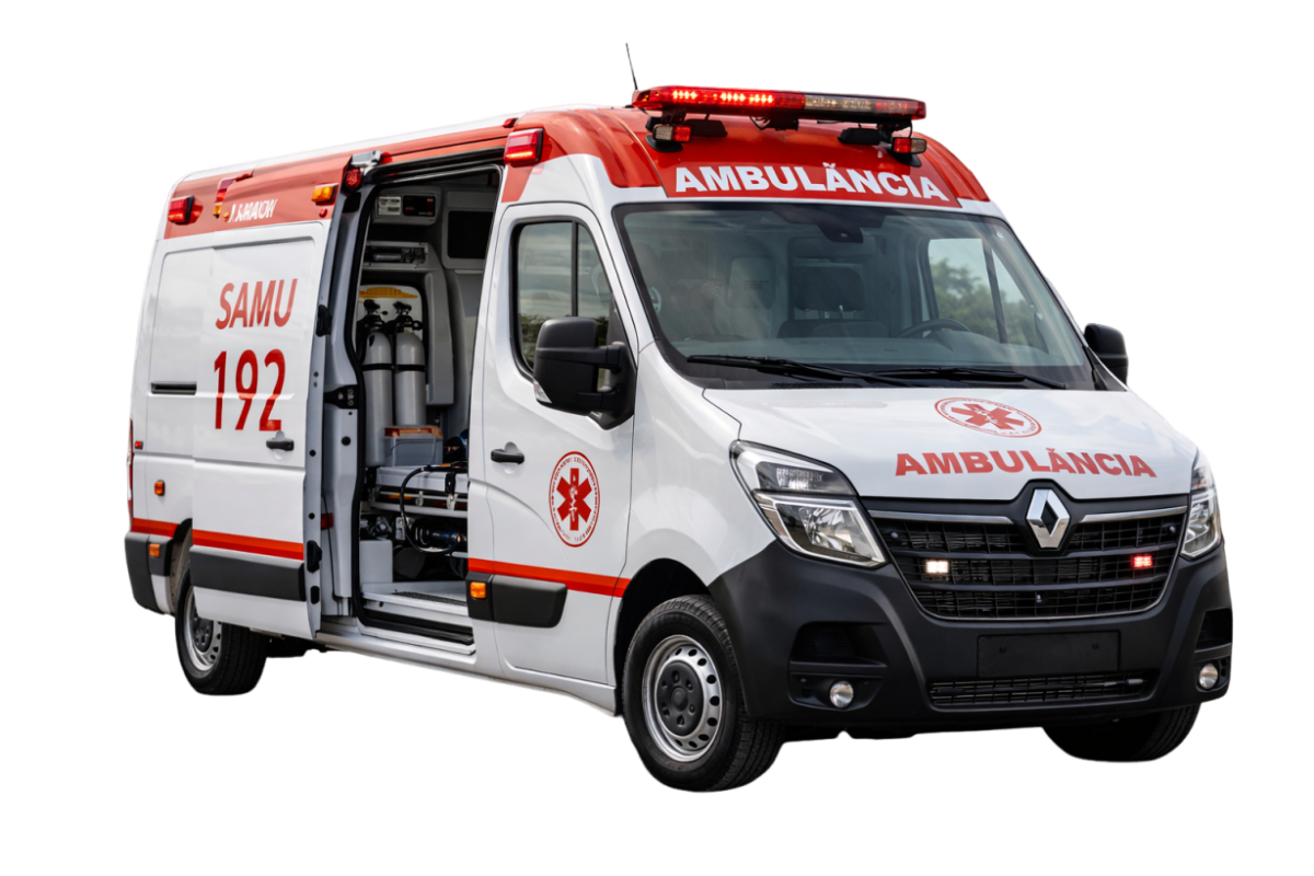 Ambulância de Suporte Básico – TIPO B - Renault Master L3H2
